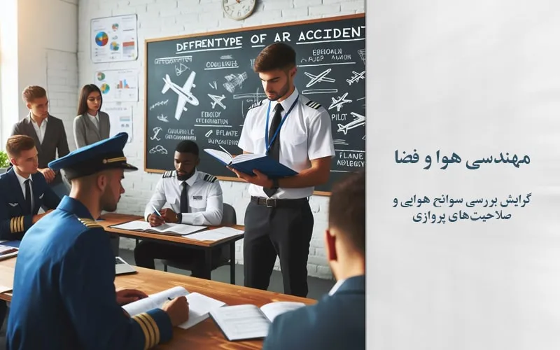 گرایش بررسی سوانح هوایی و صلاحیت‌های پروازی