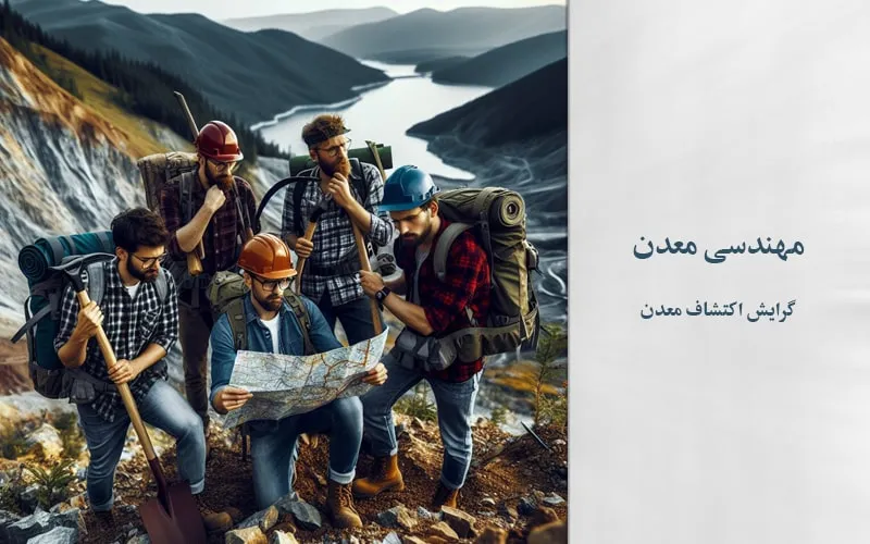 گرایش اکتشاف معدن
