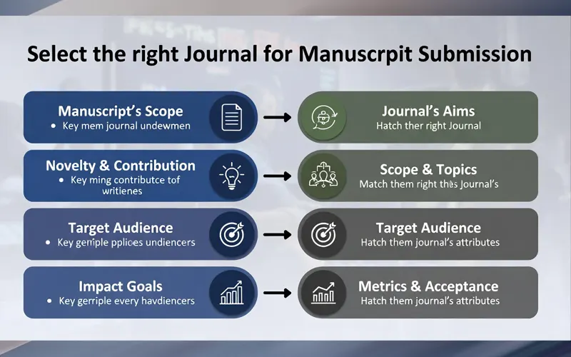 Select Target Journal How to Select the Right Journal for Your Manuscript | موسسه پژوهشی تدبیرساز