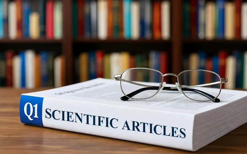 تعیین چارک  Q، ضریب تاثیر و H ایندکس مجلات ISC: