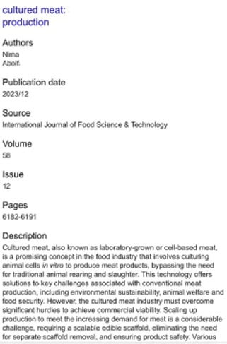 International Journal of Food Science and Technology